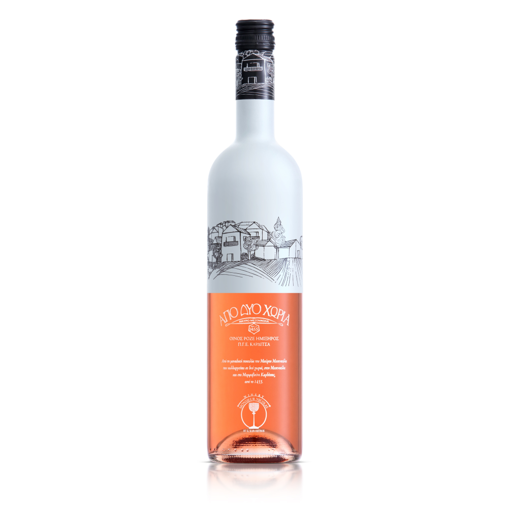 Rose "Apo Dyo Choria" halbtrocken 13% 0,75l