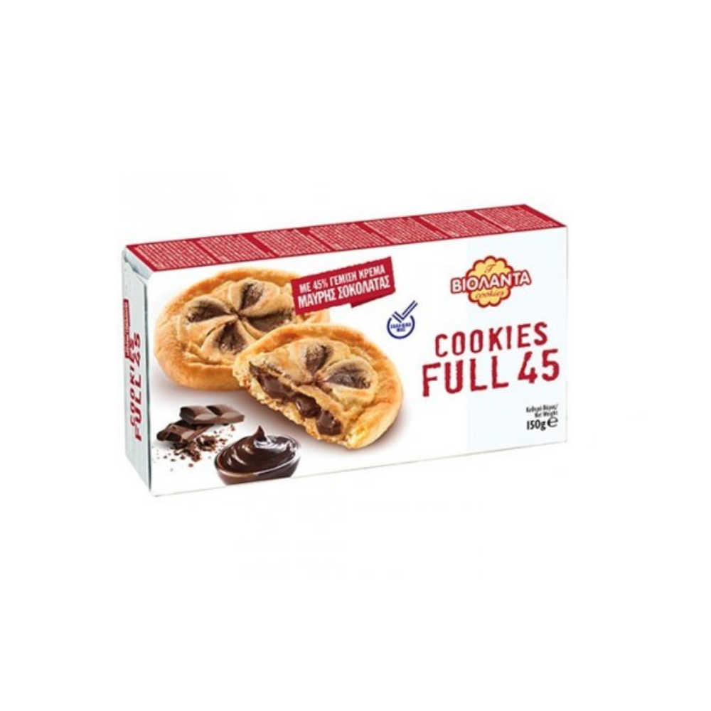 Cookies Full 45 mit dunkler Schokocreme "VIOLANTA" 150g