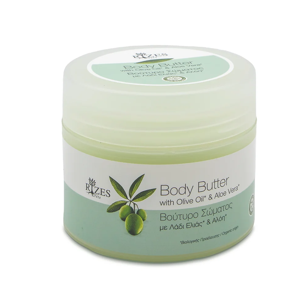 Body Butter mit Olivenöl & Aloe Vera 