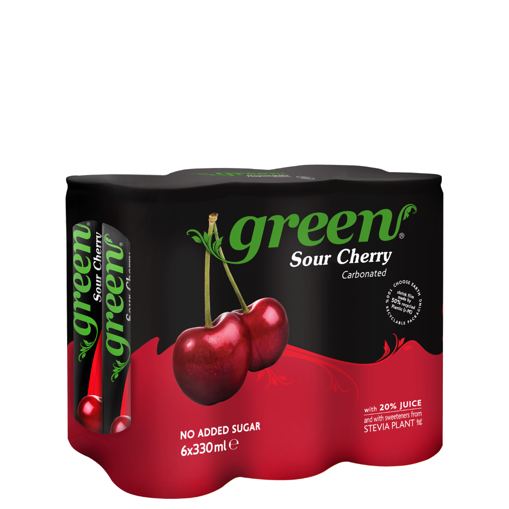 Green Cola Sauerkirsche 6x330ml