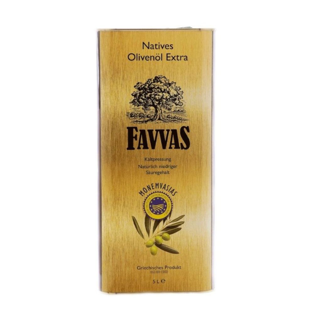 Natives Olivenöl Extra "Favvas" 5L