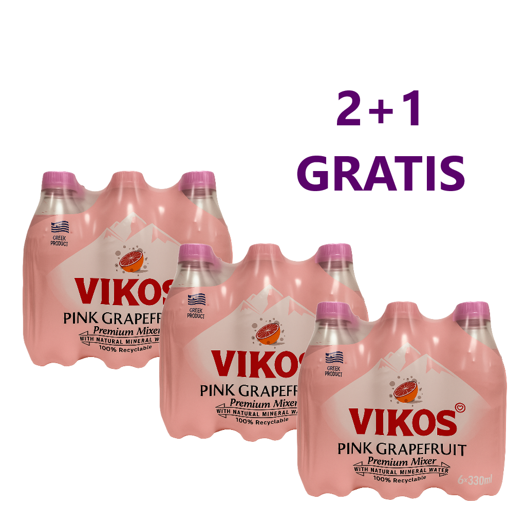 Pink Grapefruit "VIKOS" 2+1 GRATIS