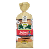 Runder Vollkorn-Gersten-Zwieback (Kritharokouloura) "to Manna" 600g