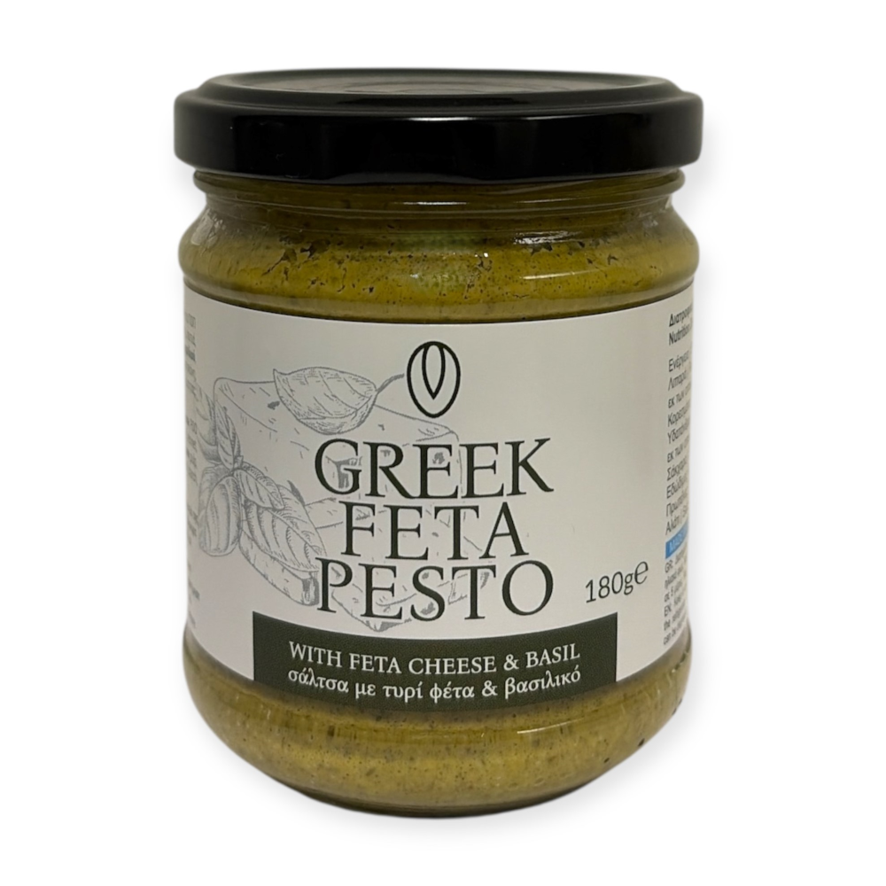Pesto mit Feta & Basilikum "Andriotis" 180g