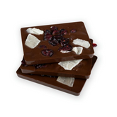 Handgemachte Bitterschokolade mit Aloe & Cranberries 90g