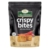 Crispy Bites mit Chili & Graviera "to Manna" 110g