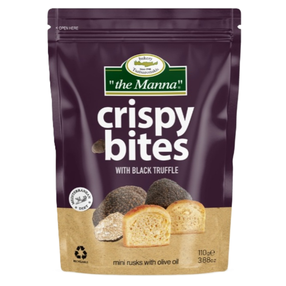 Crispy Bites Trüffel & Graviera "to Manna" 110g