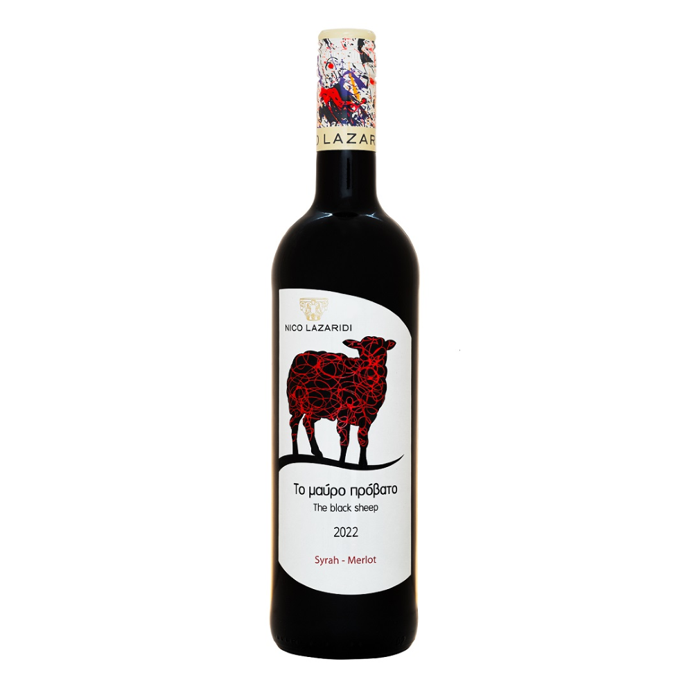 The Black Sheep Syrah-Merlot 13,5% "Nico Lazaridi" 0,75L