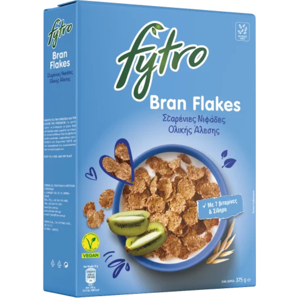 Vollkorn-Frühstücksflocken mit 7 Vitaminen & Eisen "FYTRO" 375g
