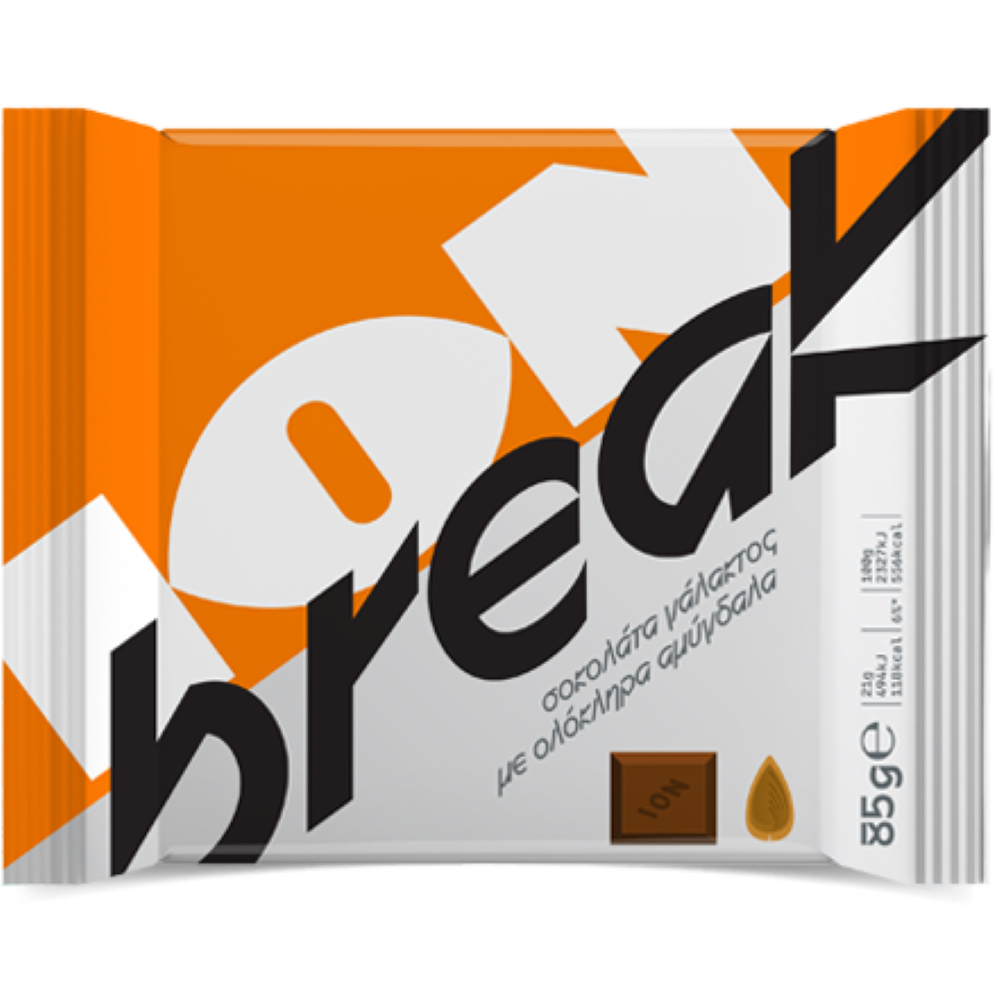 Milchschokolade mit ganzen Mandeln "ION Break" 85g