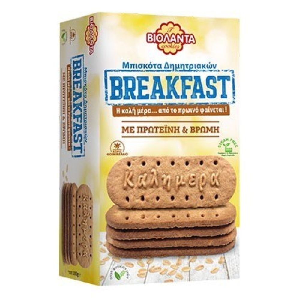 Frühstückskekse mit Hafer und Protein "VIOLANTA" 180g