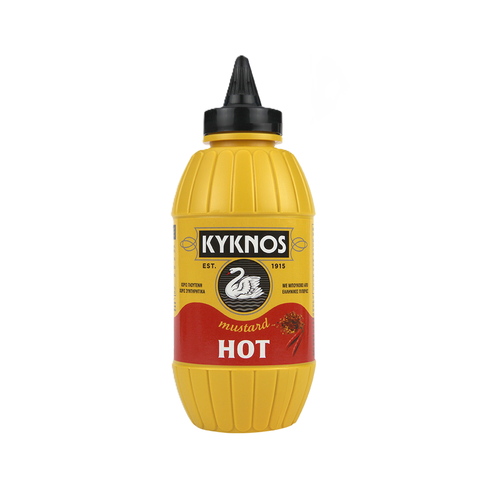 Senf scharf "KYKNOS" 500g