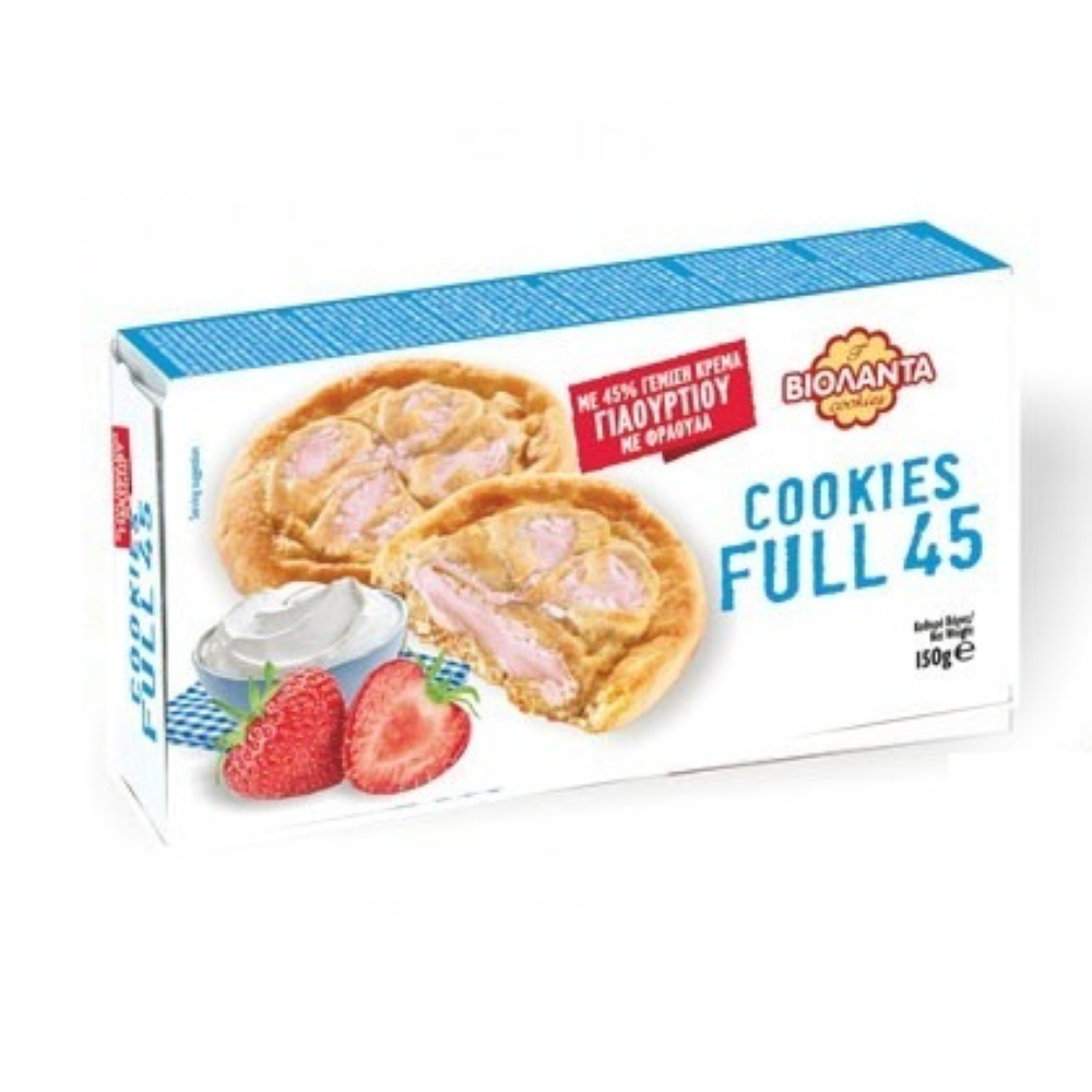 Cookies Full 45 Joghurt & Erdbeere "VIOLANTA" 150g