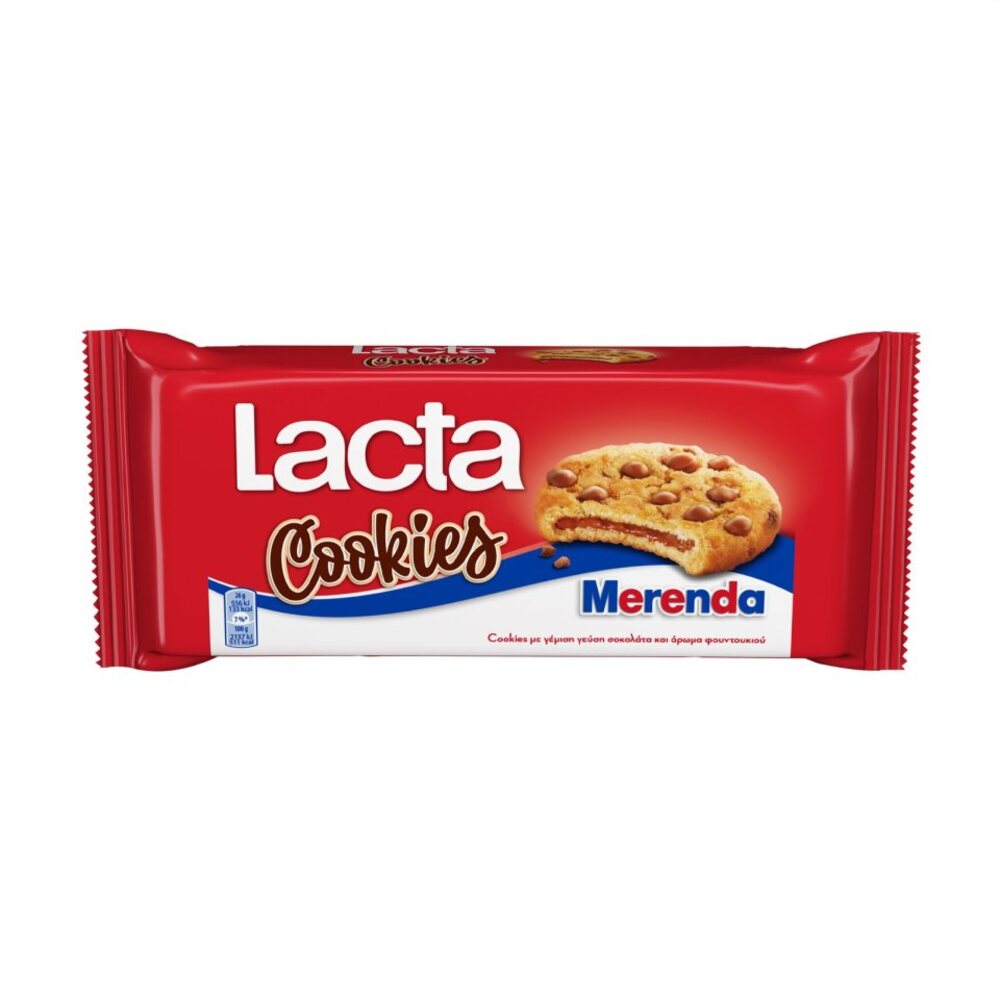 Lacta Cookies mit Merenda 156g