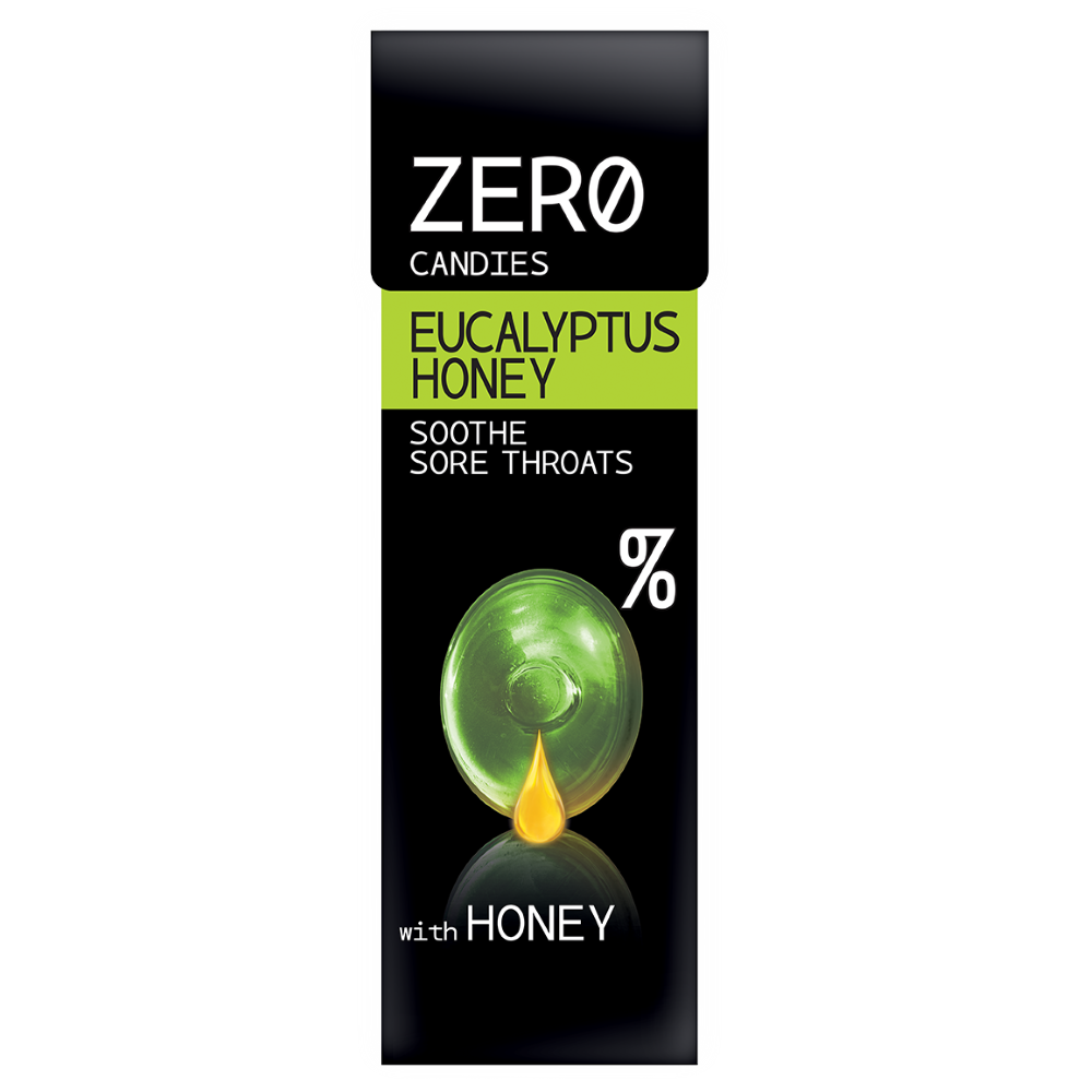 Bonbons ZERO Eukalyptus & Honig "LAVDAS" 32g