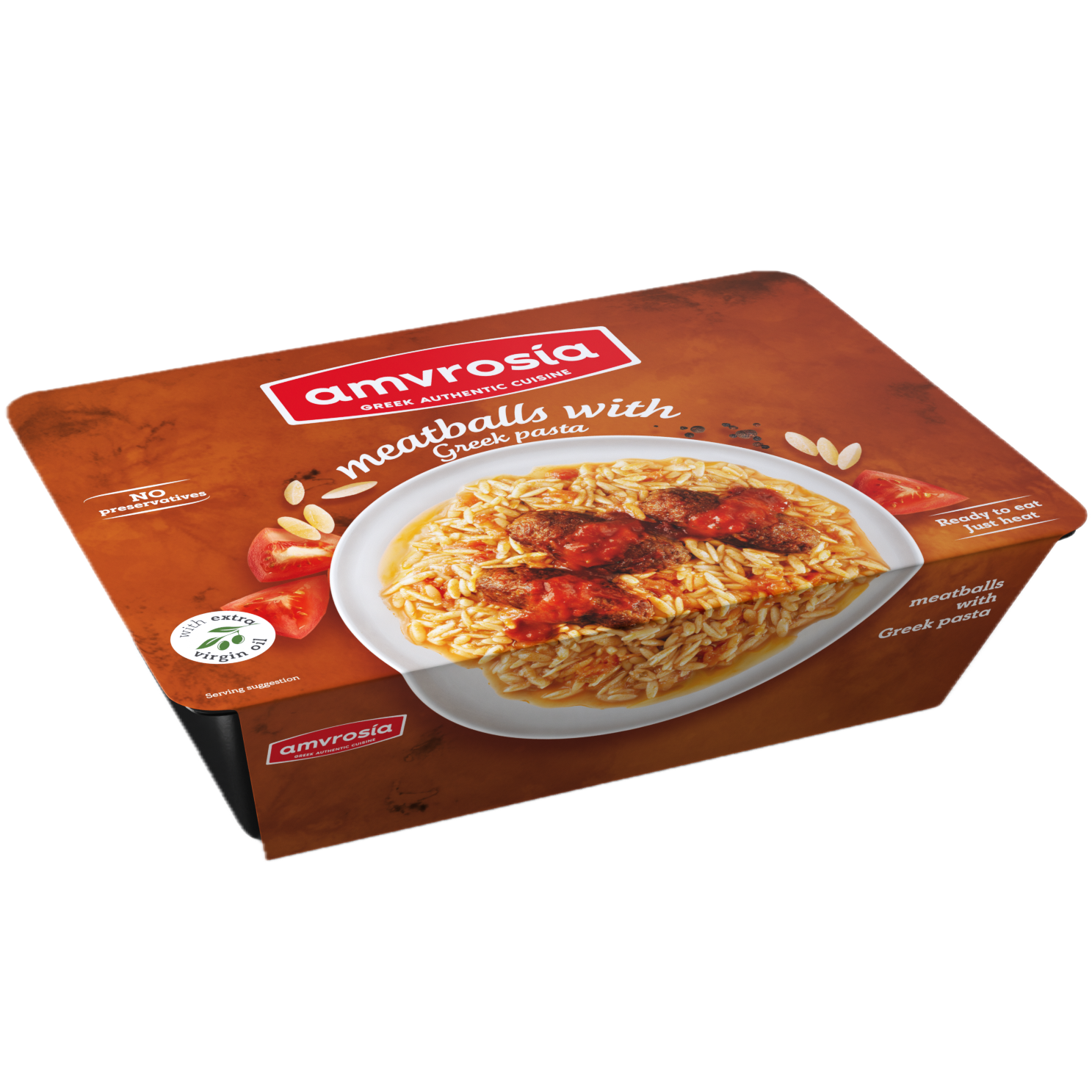 Fleischbällchen mit Kritharaki - Soutzoukakia "Amvrosia" 350g