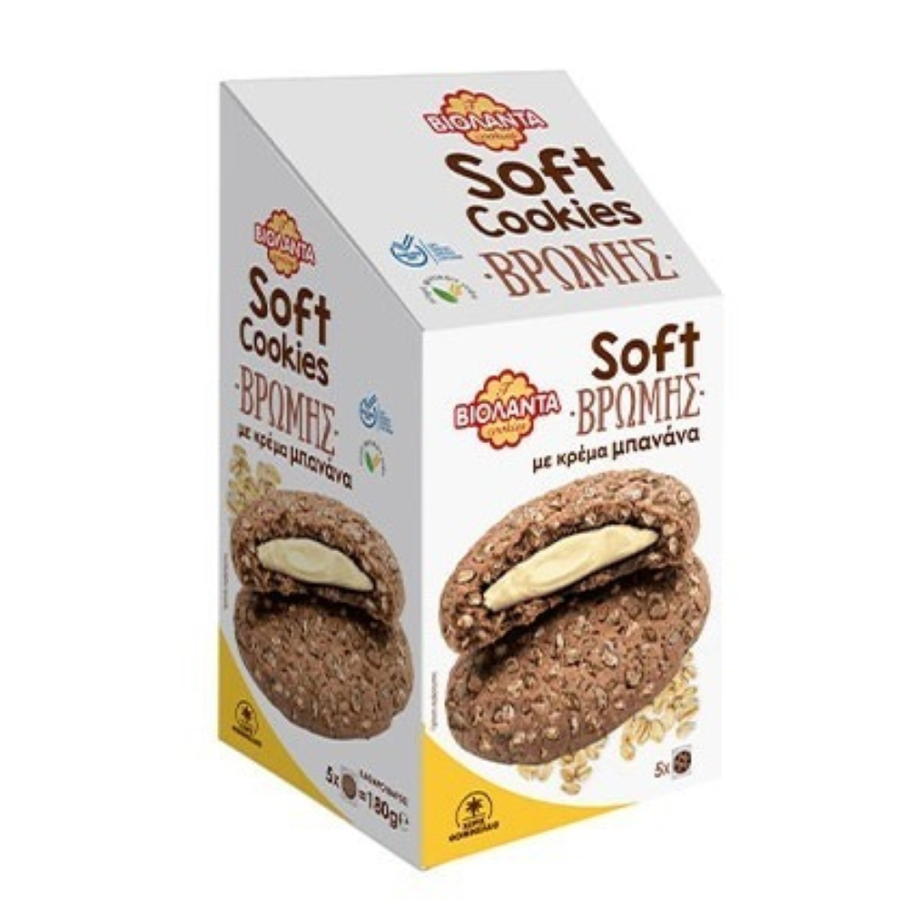 Soft Hafer-Cookies mit Bananencreme "VIOLANTA" 180g