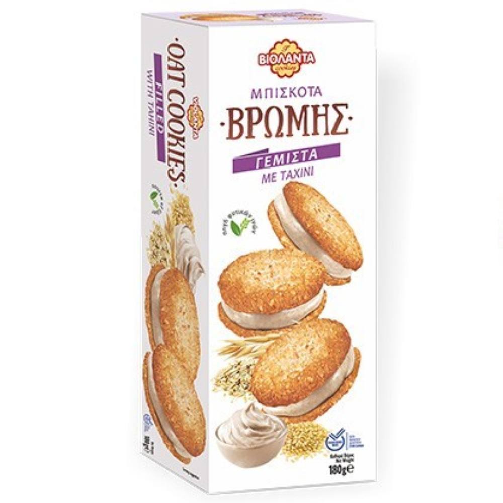 Haferkekse mit Tahinicreme "VIOLANTA" 180g