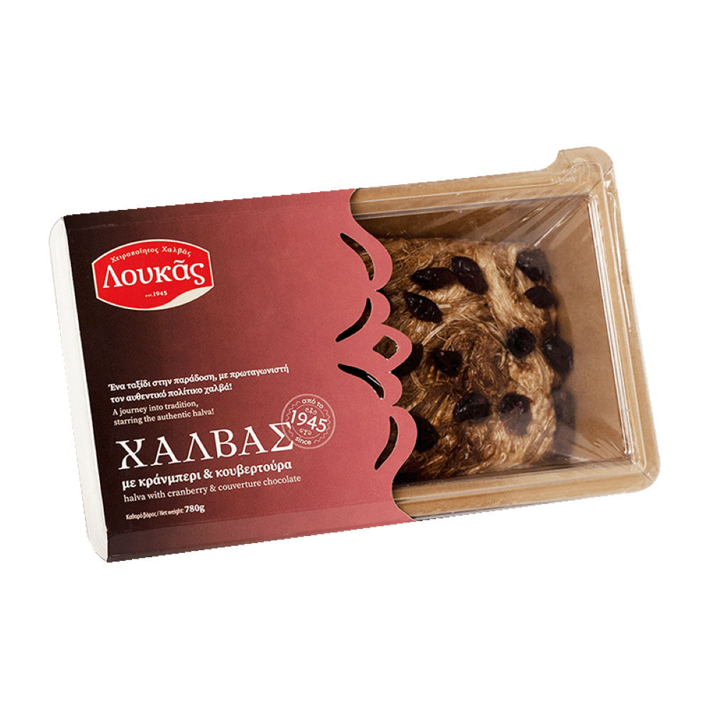 Halva mit Cranberries & Schokolade "Loukas" 780g