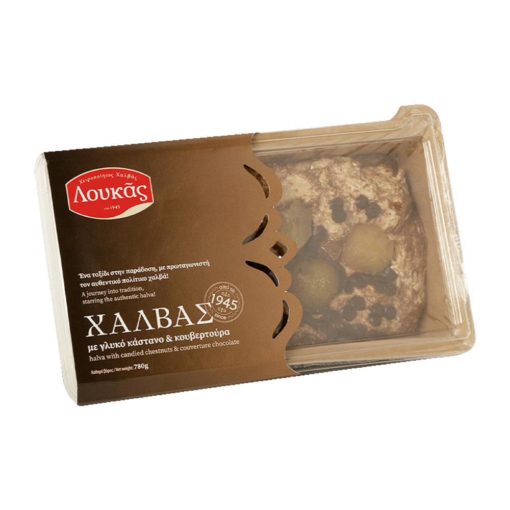 Halva mit Kastanien & Schokolade "Loukas" 780g