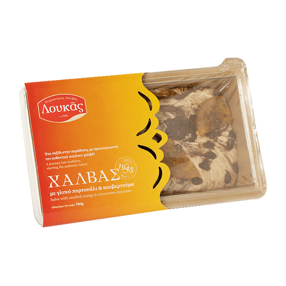 Halva mit Orangen & Schokolade "Loukas" 780g