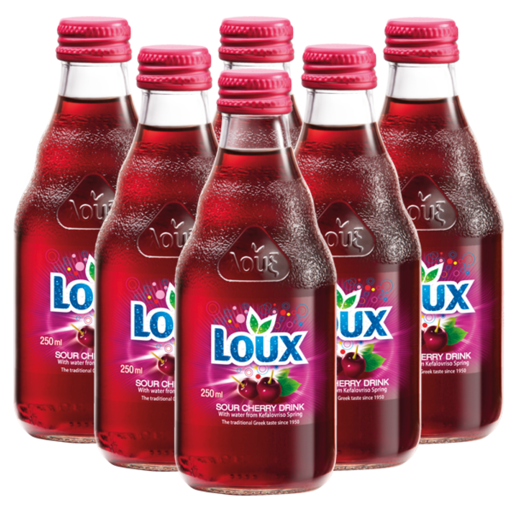 Sauerkirschlimonade "LOUX" 6x250ml