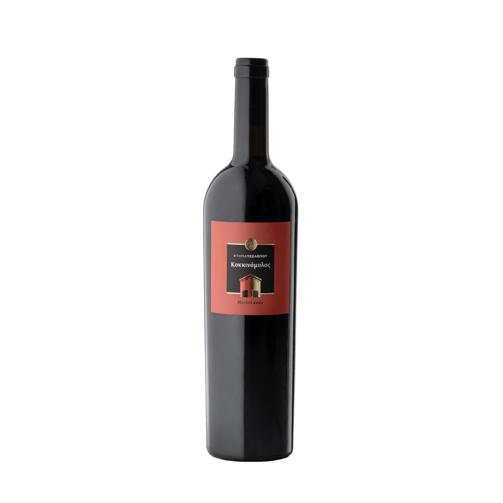 Kokkinomilos Merlot 15% "Tselepos" 0,75L