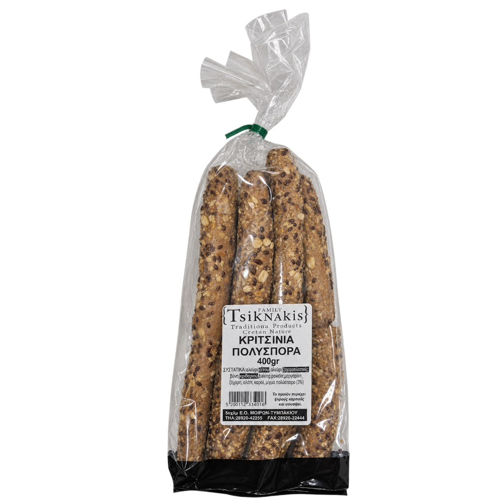 Mehrkornsticks (Kritsini polisporo) 400g "Tsiknakis"