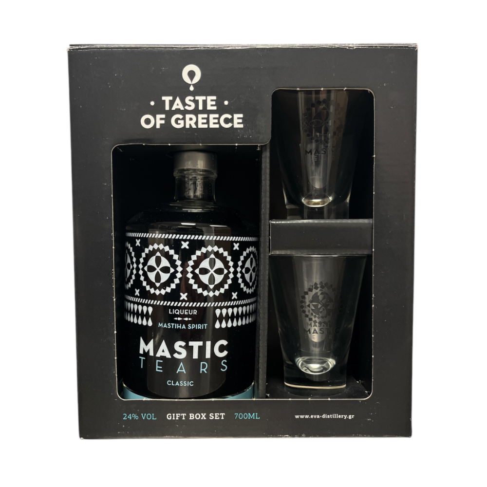 Geschenkbox Mastic Tears Likör 24% "Taste of Greece"