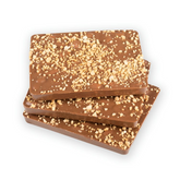 Handgemachte Milchschokolade mit Erdnüssen 90g