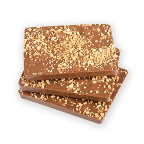 Handgemachte Milchschokolade mit Erdnüssen 90g