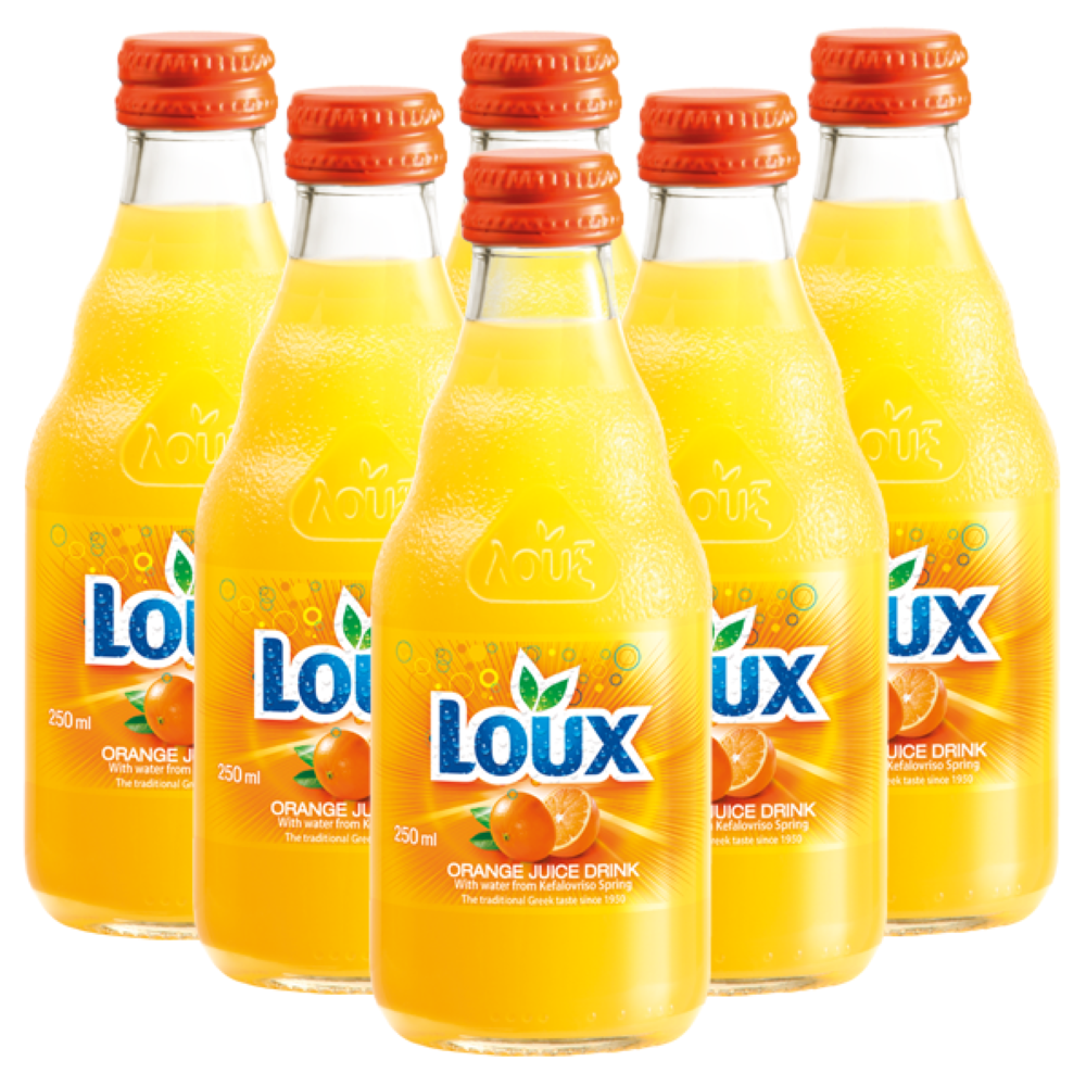 Orangenlimonade "LOUX" 6x250ml