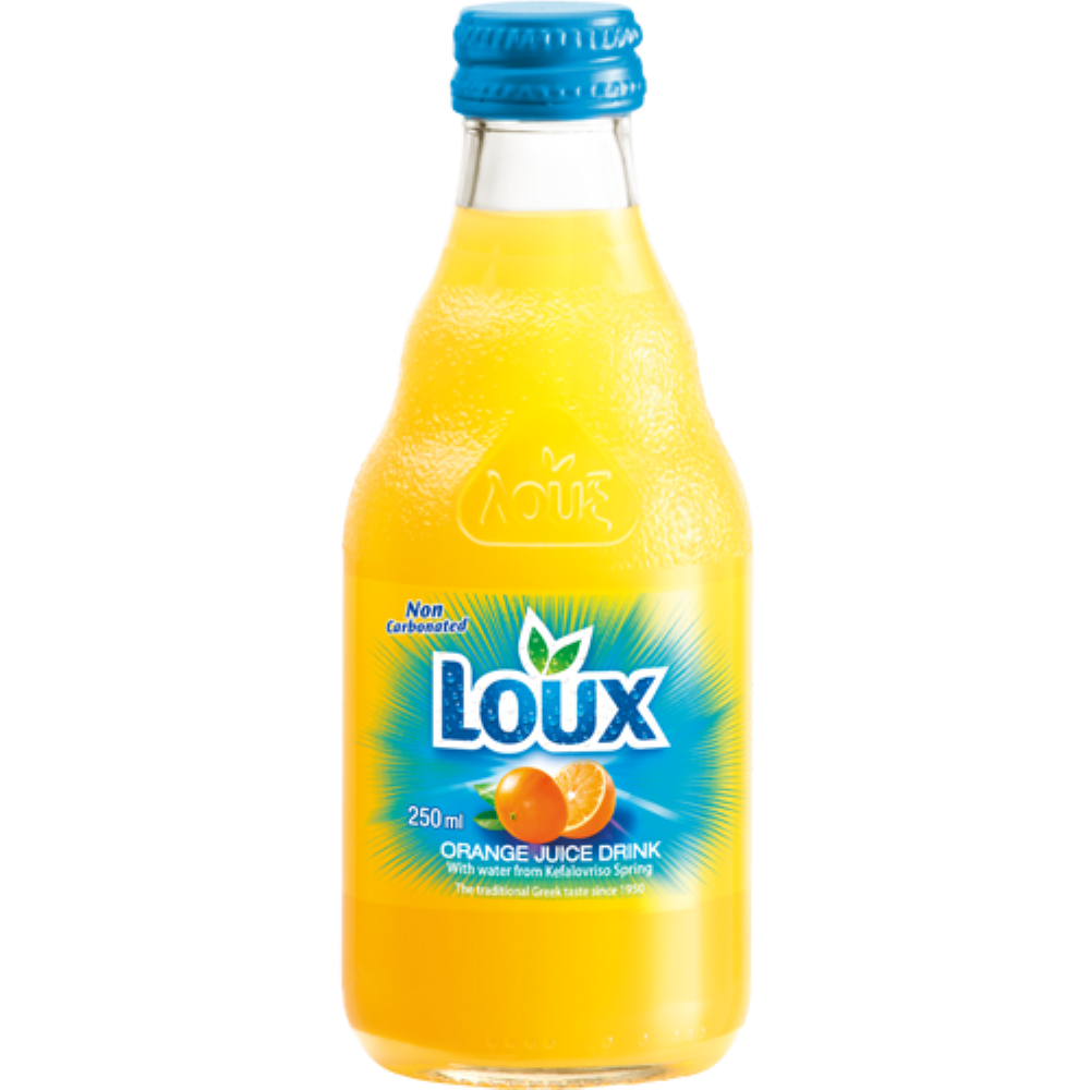 Orangenlimonade ohne Kohlensäure "LOUX" 250ml