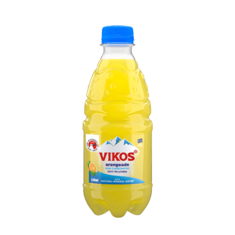 Vikos Orangenlimonade ohne Kohlensäure 6x330ml