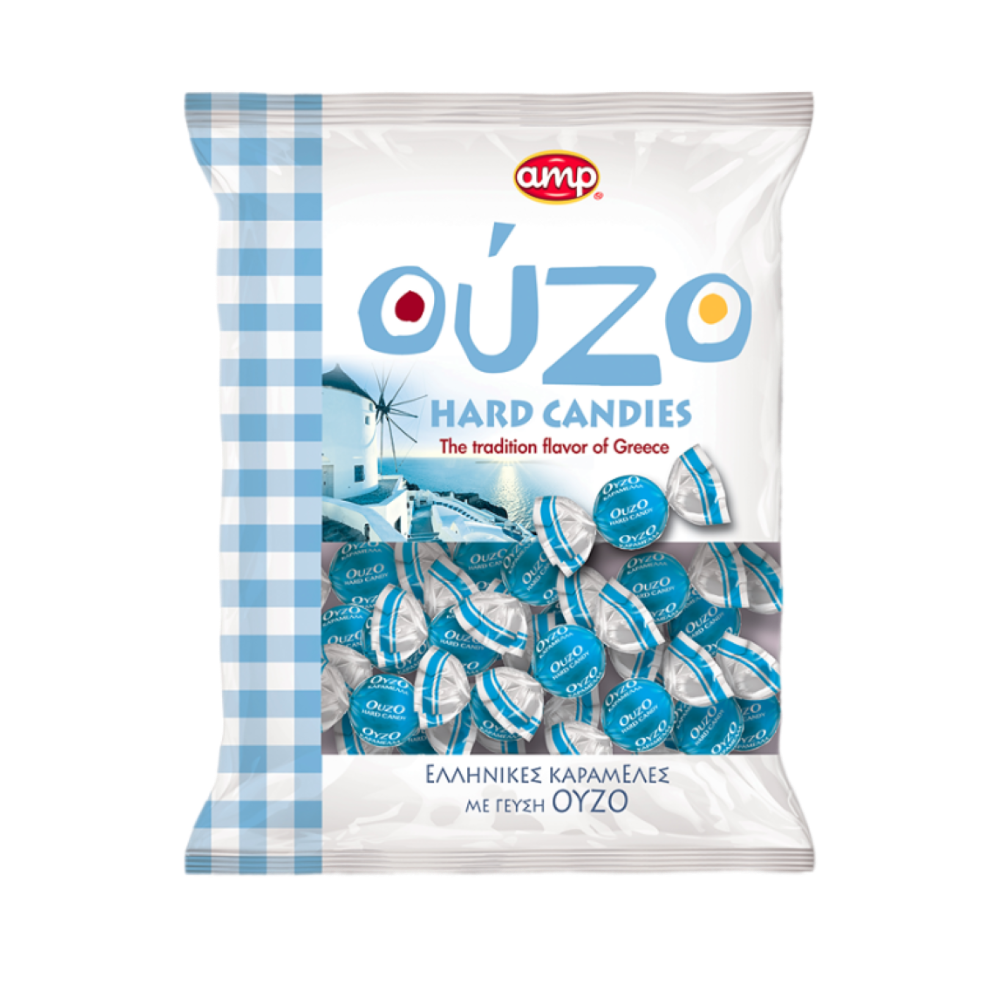 Bonbons mit Ouzo-Geschmack "AMP" 300g