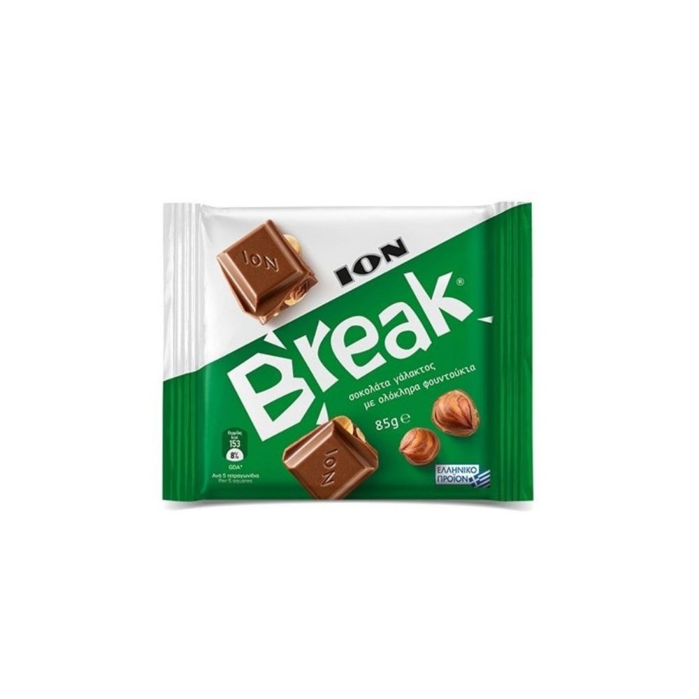 ION Break Schokolade mit Haselnuss 85g