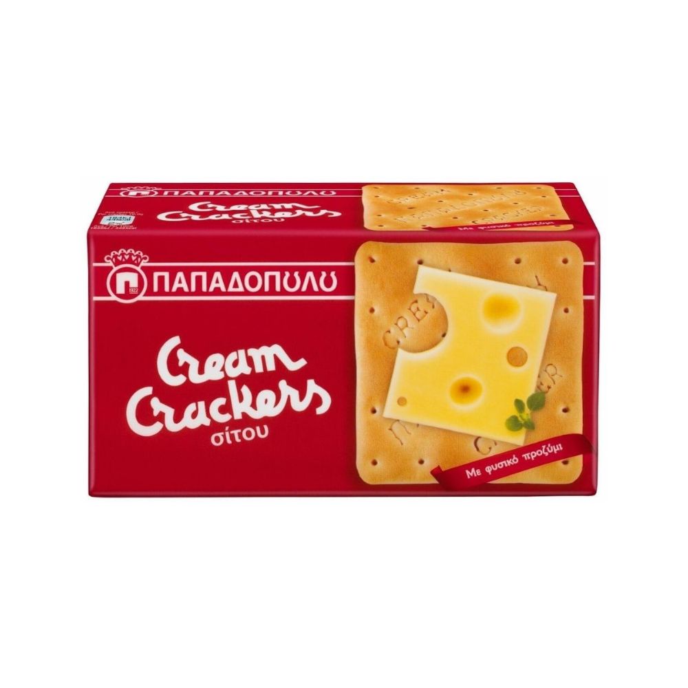 Papadopoulou Cream Crackers 6x140g