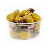 Frische Oliven Mix mit Knoblauch, Rosmarin, Honig und Öl 300g