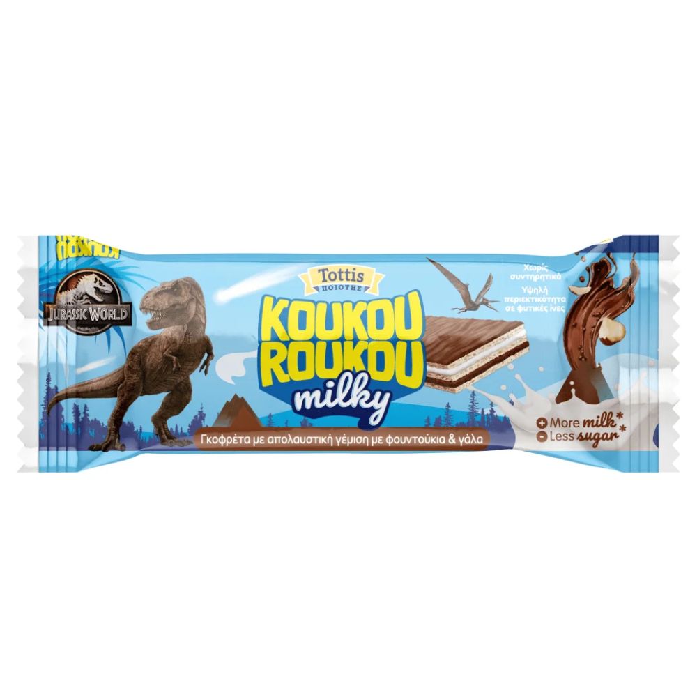 Koukou Roukou Jurassic World Milky mit Stickers 25gr