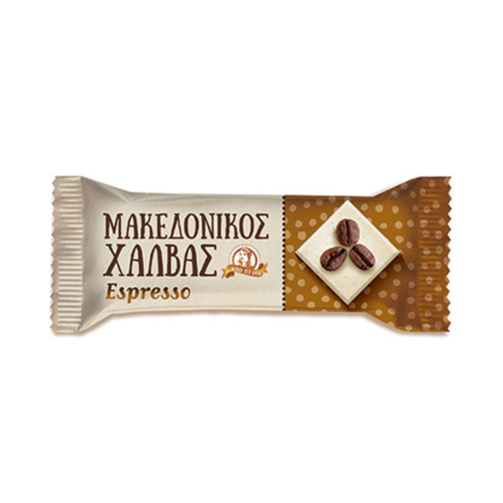 Halva Makedoniko mit Espresso 40g "Haitoglou"