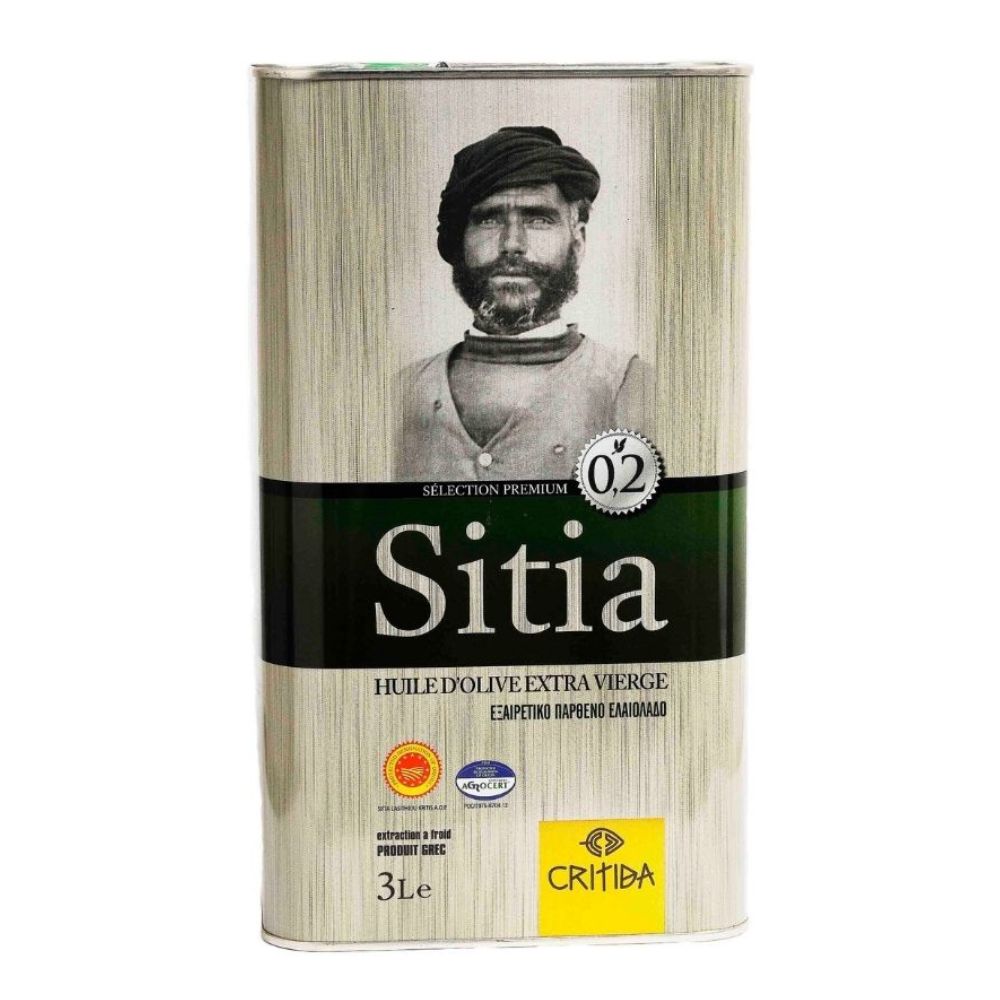 Extra Natives Olivenöl 0.2 aus Sitia 3lt
