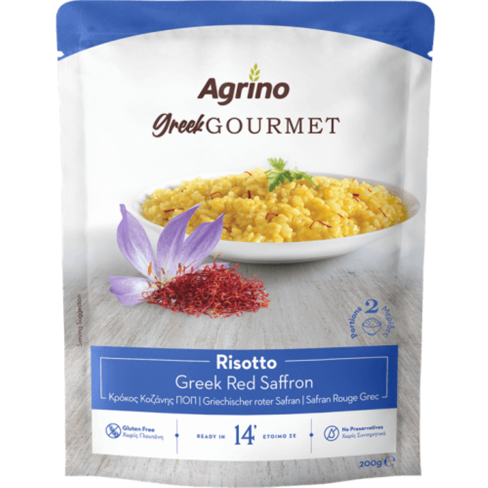 Risotto mit Safran Krokos Kozanis g.U. "Agrino" 200g