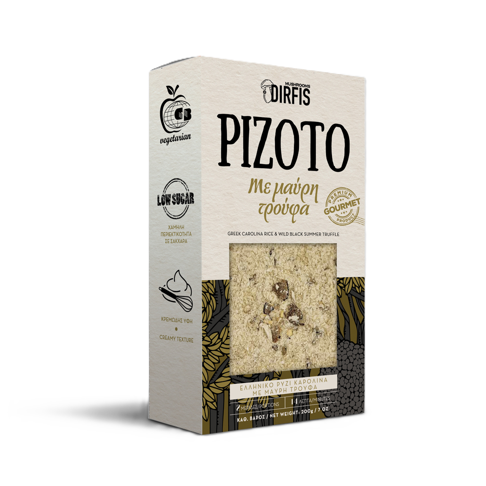 Risotto mit schwarzem Trüffel "DIRFIS" 200g