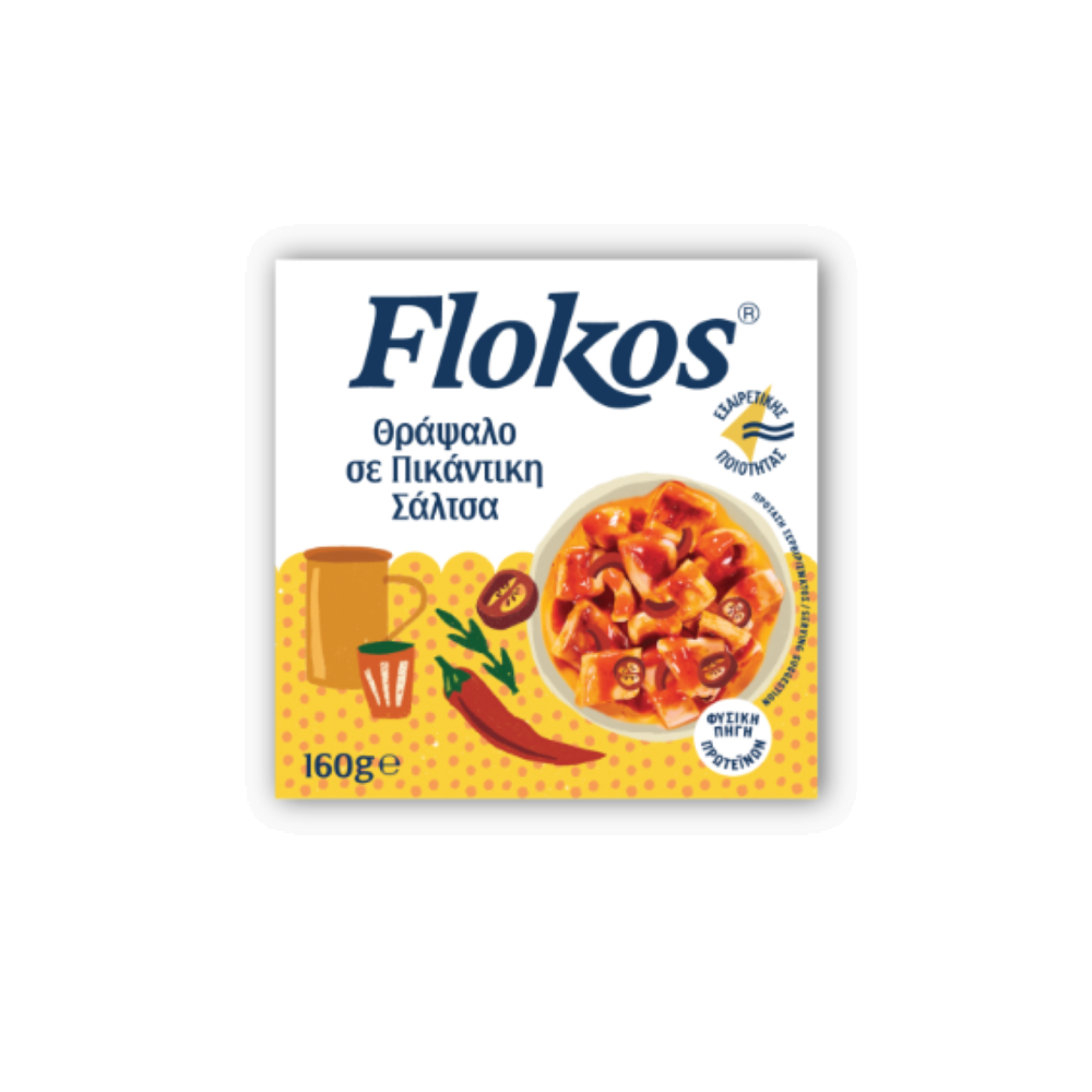 Kalamaria in pikanter Sauce "Flokos" 160g