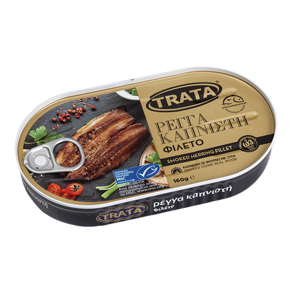 Geräuchertes Heringfilet Trata 160g