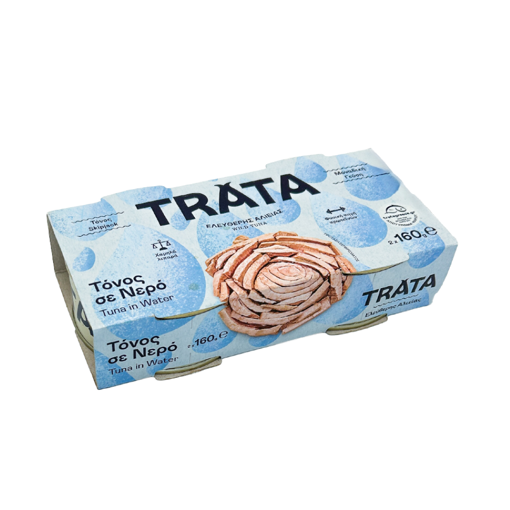 Thunfisch Natur in Wasser "TRATA" 2x160g