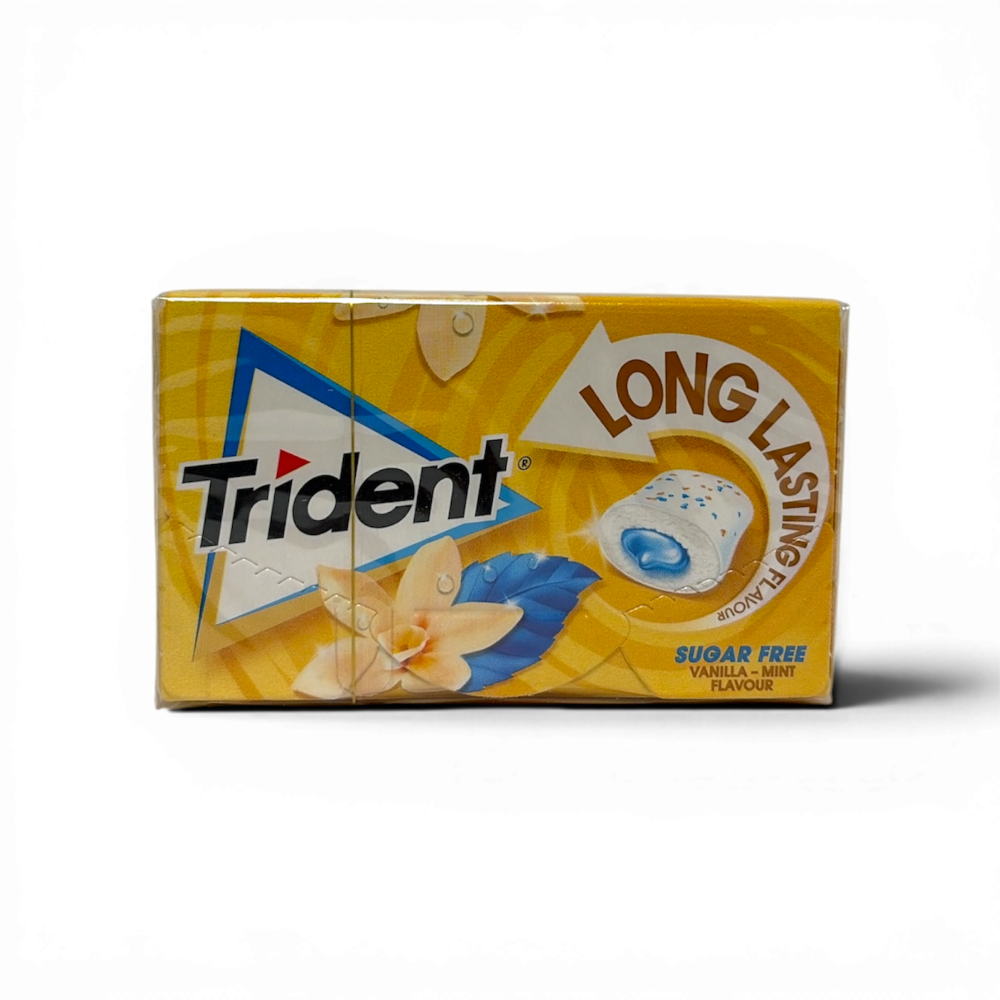 Kaugummi Vanille & Minze zuckerfrei "Trident" 22g