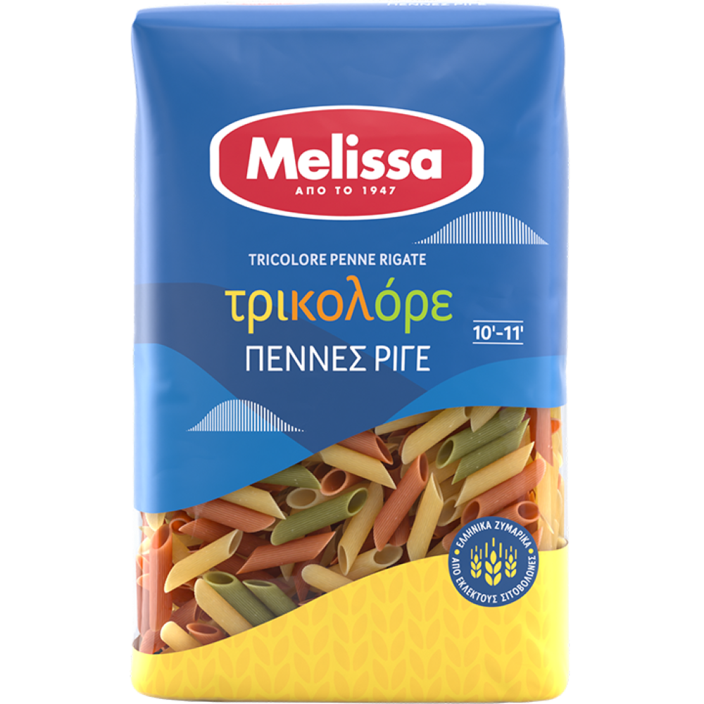 Penne Rigate Trikolore "Melissa" 500g