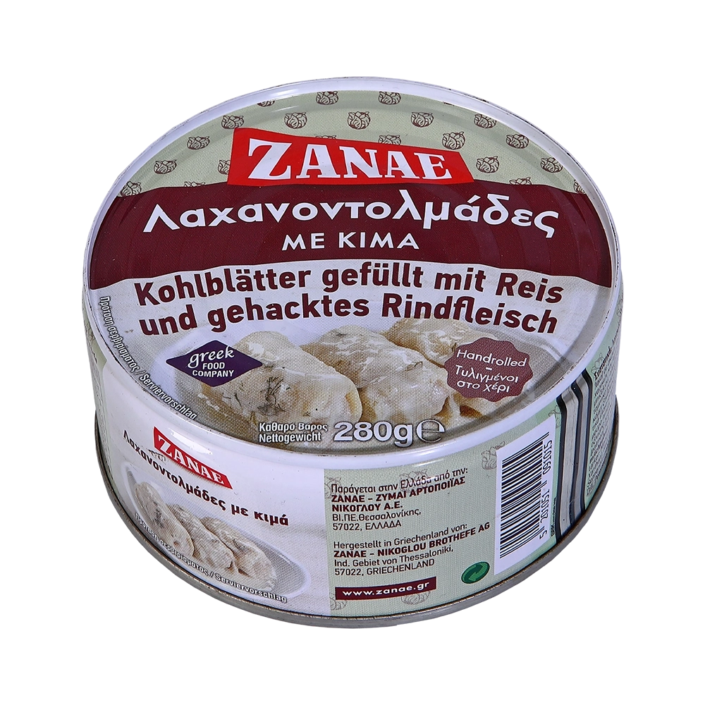 Gefüllte Kohlblätter mit Reis und Rinderfaschiertem "ZANAE" 280g
