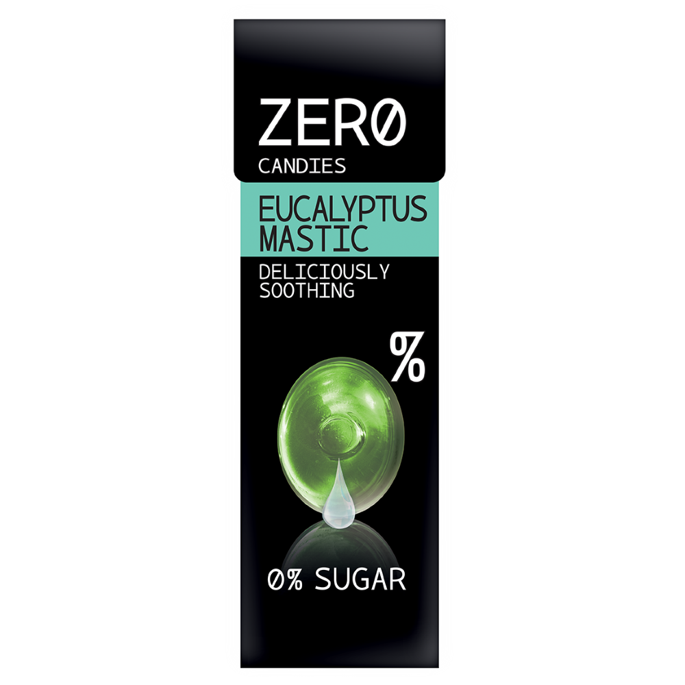 Bonbons ZERO Eukalyptus & Mastix "LAVDAS" 32g